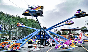 Merry-go-round amusement equipment